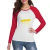 Polo da donna Moriartee T-shirt a maniche lunghe Abiti vintage Tops Edition T-shirt semplici Magliette da donna