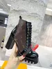 Star Trail Trail Ongle Boot Womens Womens Designer chunky heel kalsles boots buits lace up Martin Bootss Ladys Fashion Winter Booties with box