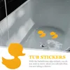 Tappetini da bagno da 12 pezzi adesivi non slip con doccia impermeabile strisce per la vasca da bagno bambino anti-slip