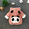 Jackets 3 6 12 18 24 36 Month Born Clothes Cute Panda Plush Baby Boys Jacket Winter Warm Hooded Coat For Girl Little Princess Outwear