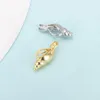 Ожерелья Cluci 3 шт. Sier Shell женские очаровательные подвески из стерлингового серебра Sier Conch ожерелье клетка кулон ювелирные изделия жемчужный медальон Sc058sb