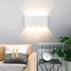 Wall Lamp LED Outdoor Waterproof Garden Lighting Aluminum AC85-265 Indoor Bedroom Living Room Stairs Light 6/8/10/12W