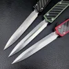 automatisches Messer MAKORA 2 Micro Makora II EDC Selbstverteidigung Taschenmesser D/E D2 Klinge Kohlefaser Taktisches Messer A16