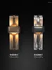 Wall Lamp All Copper Crystal Light Luxury Living Room Atmosphere Villa Corridor Aisle El Creative Personality Decoration