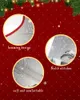 Christmas Decorations Winter Snowman Snowflakes Tree Skirt Xmas Decor For Home Supplies Round