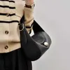 Sac de luxe en cuir de vache à motifs litchi, Drop Duffel, sac à bandoulière simple sous les bras, cylindrique