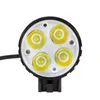 Lights Solarstorm 8000lm 4x T6 LED -huvudfackla Front Bicycle Cycling Light Bike Lamp ficklampa