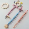 Neue Baby Beißringe Spielzeug BPA FREI Silikon Baby Schnuller Kette Clip Schnuller Clip Schnuller Halter Nippel Clip Kinder Beißring Spielzeug Kette Baby Zubehör