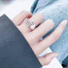 Cluster Rings Creative Palm Magic Hand Claw Skull Silver Plated Jewelry Personality Retro Finger Exquisite Opening Tyb98