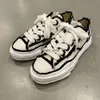 공동 브랜드 Maison Mihara Yasuhiros MMY Dissolve Shoes Mens 캐주얼 신발 여성 애호가 캔버스 빈티지 레이스 업 솔리드 스니커