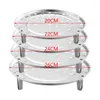 Double Boilers 20/22/ 24/26cm Steamer Shelf Multifunction Stainless Steel Rack Durable Pot Steaming Tray Stand Kitchen Accessories