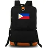 Sac à dos Philippines Sac à dos PHL Country Flag Sac d'école Manille Sac à dos imprimé bannière nationale Sac à dos de loisirs Sac à dos pour ordinateur portable