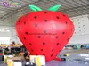 3M 4M Height Outdoor Giant Advertising Inflatable Fruits Strawberry Balloons Inflation Cartoon Models For Party Event Decoration W2913789