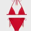 Damen-Bikini-Designer-Badeanzug, Damenmode, Brief, Bikini, kurzes Set, sexy Luxus-Badebekleidung, geteiltes zweiteiliges Set