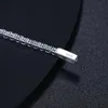 2mm 6789 pollici D VVS catena braccialetti tennis per le donne ragazze amico gioielli in argento sterling 925 superato test del diamante 240113