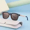 Lunettes de soleil tendance avec protection solaire pour hommes, nouvelle boîte 2024