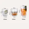 Wine Glasses 1Pcs Creative Cocktail Glass Transparent Whiskey Cup Home Office Milk Fruit Juice Coffee Mug Drinking Gifts