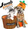 20 Pieces Halloween Dog Bandanas Pumpkin Ghost Triangle Scarf Bibs Pet Plaid Kerchiefs For Small Medium Large Pets 240113