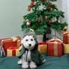 小さな犬のコスチュームのためのクリスマスペット服秋の冬のコスプレコートジャケットファンシーフリース子犬パーカー子猫アパレル240113