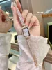 Fashion Luxury women's watch quartz movement 904 stainless steel watch chain