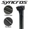 SYNCROS full carbon fiber seatpost half matte gloss mountain bikeroad bike light 272308316mm 240113