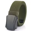 Wholesale Luxury Fashion Nylon Stretch Fabric Belt Male Mens Waist Belts Comfortable Outdoor Durable Elastic Woven Tactical Belt