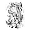 Nieuwe tattoo sticker arm half water transfer printen waterdicht met veelbelovende Chinese stijl