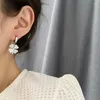 Boucles d'oreilles à tige plaqué or 14 carats, bijoux à la mode, feuille pour femme, fête de vacances, boucle d'oreille élégante quotidienne