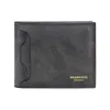 Wallets 2024 Classic Men's Vintage PU Leather Wallet Anti Theft Short Fold Business Card Holder Purse Man