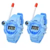 Fashion Long Distance Call Interactive Kids Toys 2pcs Watch Walkie Talkie Toy Parent-Child Wireless Dialogue Call Two Way Radio 240113
