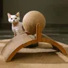 Gato agarrando placa de madeira gato escalando quadro vertical resistente a riscos brinquedo de gato girando sisal corda gato agarrando bola torre de gato 240113
