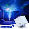 Bordslampor kristall naturlig saltlampa USB LED Multicolor Night Light Set For Bedroom Bedside Fixture Decor