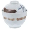 Dinnerware Sets Bird's Nest Bowl Ceramic Kitchen Stew Pot Small Soup Tableware Ceramics Home With Lid