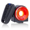 Lights Smart Alarm Bike Taillight Brake Sensor Antitheft Cykel bakre ljus USB -laddning Bright LED Fjärrkontroll MTB BAKSLAMP