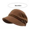 Baretten Damesmode Koepelhoed Stijlvolle Corduroy Dames Sboy Baret Voor Winteraccessoire Casual Vrijetijdskleding Dames