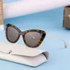 Новые женские модные солнцезащитные очки «кошачий глаз» Y2k