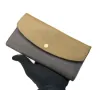 Dames designer portemonnees luxe Emilie envelop portemonnee klassieke bloem brief lange kaarthouders hoogwaardige damesmode kleine clutch tas met doos