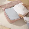 Einkaufstaschen 1 Stück Große Kapazität Kleidung Quilt Aufbewahrungstasche Staubdicht Feuchtigkeitsbeständig Tragbare Tasche Kissen Decke Sortieren Home Essential