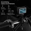 Cameras TELESIN Bike Mount Bicycle Motorcycle Handlebar Clip Holder for Gopro Hero 11 10 9 8 7 Insta360 Osmo Action 2 Camera Accessories