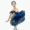 Sahne Giyim 2024 Profesyonel Bale Tutu Çocuk Çocuk Kızlar Yetişkinler Krep Dansı Giselle Paquita Kostüm Balerin Elbise