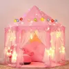 Tente pour enfants portable pour enfants tente jouets filles château de princesse Tipi Infantil maison pour enfants Vigvam Tipi bébé tente cadeaux 240113