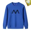 2024 Printemps Automne Lettre Géométrique Imprimer Sweat À Capuche Pour Homme Pull En Coton Vestes De Mode O-cou À Manches Longues Sweat-shirts Pour Hommes HSCWM006