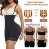 Fajas Colombianas Allenatore a vita alta Body Shapewear Guaina dimagrante Donna Pancia piatta Butt Lifter Shaper Mutandine Corsetto push up 240113