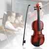 Simulation d'instrument de musique, cordes réglables, jeu de violon, jouets pour enfants débutants, jouets éducatifs, couleurs aléatoires 240113