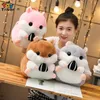 Śliczny chomika plecak szkolna torba szkolna pluszowa zabawka Plush Toys Children Child Boys Dorosły Kawaii Prezenty 240113