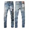 Viola Marca Jeans 2024 Primavera Designer Mens Denim Pantaloni Moda Pantaloni Design dritto Retro Streetwear Pantaloni sportivi casual Usa High Street 39bt