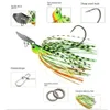 6 Pcsset Crankbait Tackle señuelo de pesca mar Chatterbait Spinnerbait cebo duro plantilla Artificial 11g Wobbler para Lucio pescado Trolling 240113