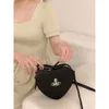 Vivianeizm Westwoodizm Çantası İmparatoriçe Dowager Satürn Çantası Tek Omuz Crossbody Çanta Benzersiz Tasarımcı Kadınlar İçin Yüksek Sense Torbası