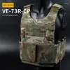Vestes de chasse 119 porte-plaque profil bas Molle gilet tactique modulaire Camouflage pour équipement militaire de Combat