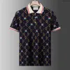 Camiseta Moda Homens Polo Camisa Mangas Curtas Respirável Top Tees Carta Padrão Impressão Mens Pólos Camisas Hip Hop Casual Negócios Esportes Verão Polo Camisetas